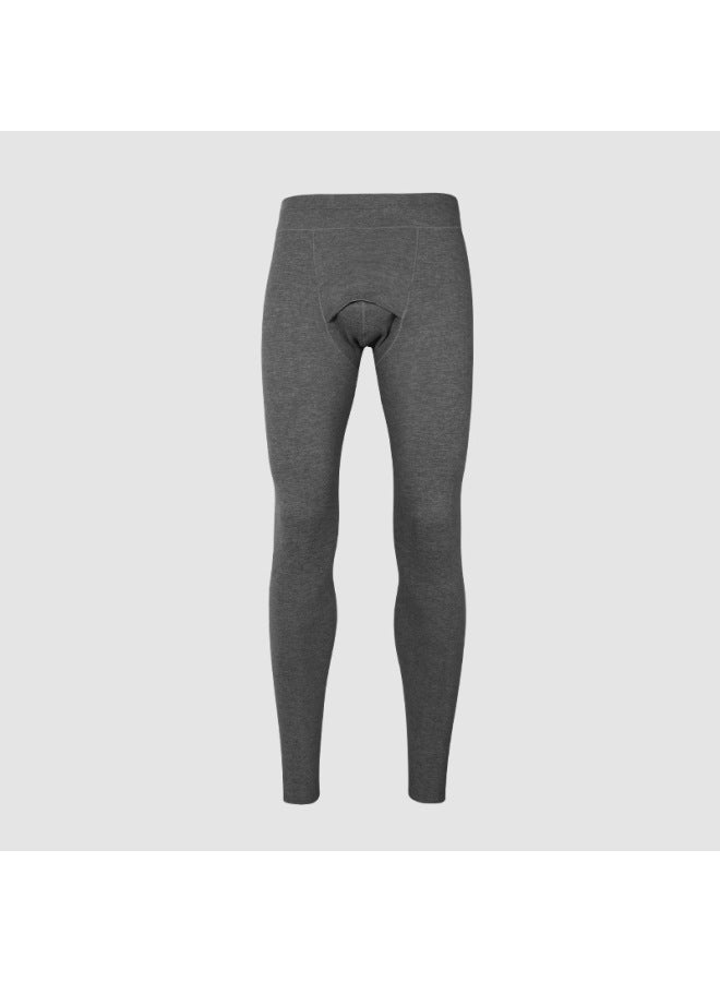 Austrian Element Men's Thermal Pants Double-sided Brushed Fleece Thickened Autumn Pants No Need For Underwear Antibacterial Base Layer Cotton Thermal Pants - Image 1