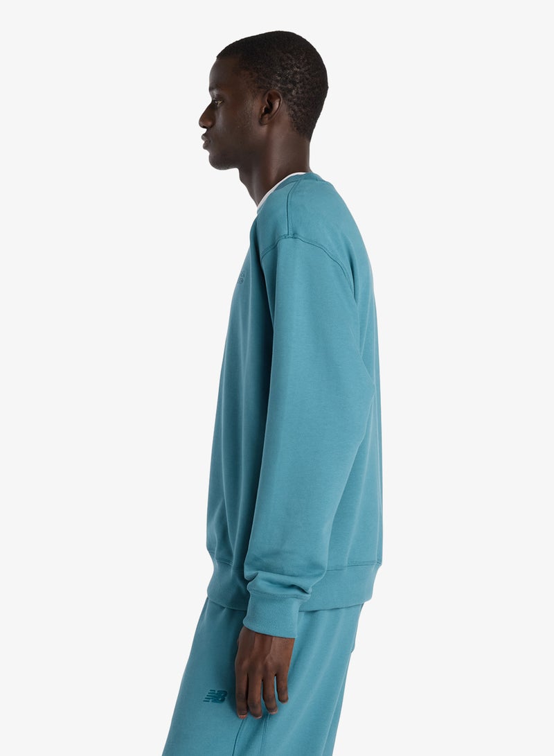 نيو بالانس سويت شيرت رياضي من نسيج تيري فرنسي - Image 3