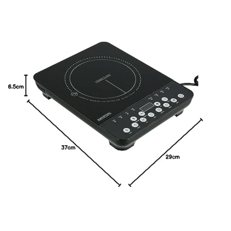 2000W Infrared Cooker Electric Infrared Glass Ceramic Cooker Digital LED Display 8 Power Levels - Image 4