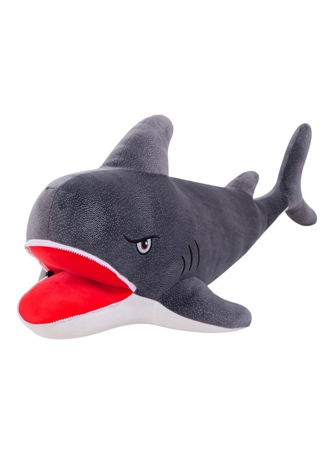 NIBEMINENT Shark Shaped Plush Toy - Image 1