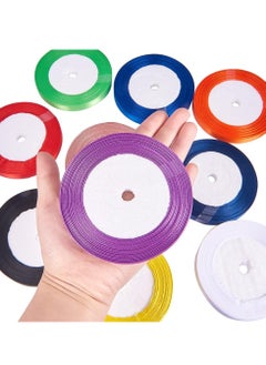 ATKET 10-Piece Satin Ribbons 15mm Width Assorted Colours  - Image 3