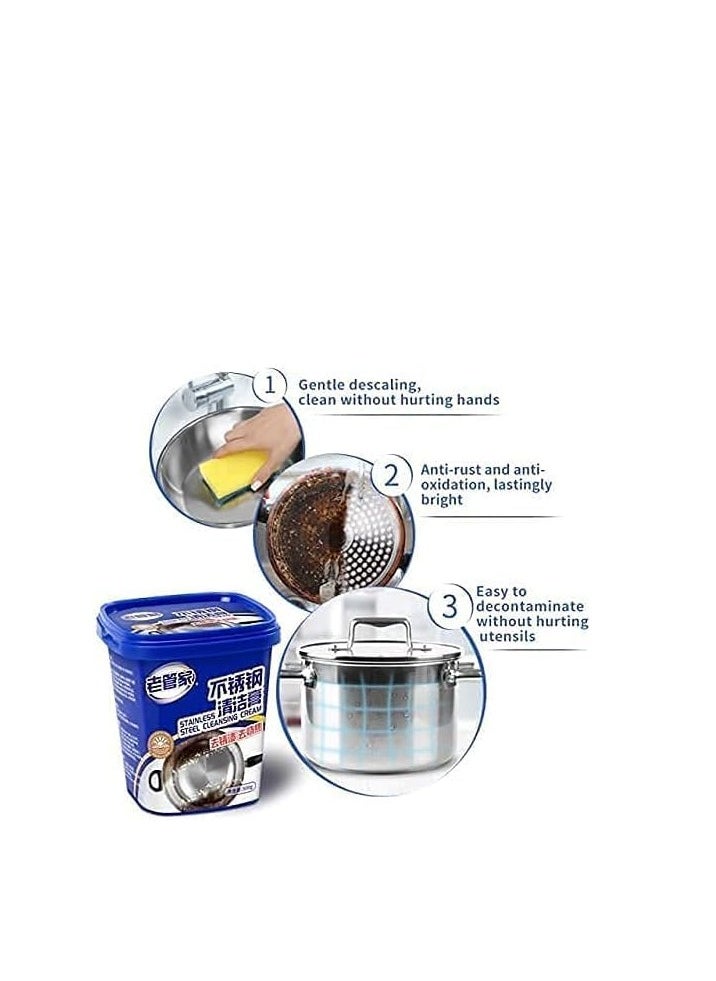 Plan A Oven Cleaner & Cookware - Multipurpose Stainless Steel Cleaning Paste to Remove Stubborn Stains from Pots, Pans, Pots - Eco-Friendly, Non-Toxic, Easy to Use (1) - pzsku/Z36997D6E663ACF9E9C76Z/45/_/1727780638/a38171d2-88fd-4bcf-aa8f-739121c8d6c6