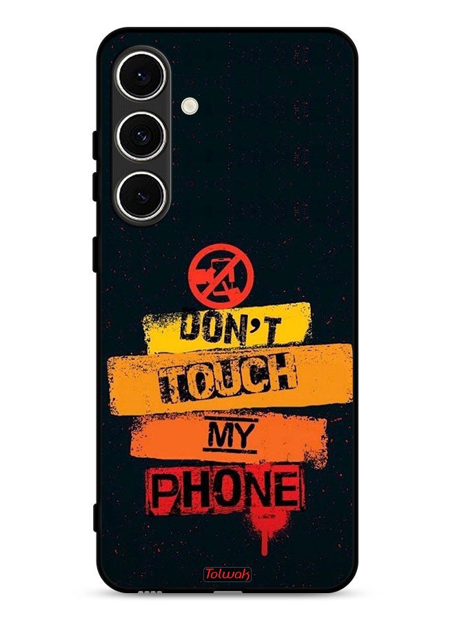 Tolwak Samsung Galaxy A36 5G Protective Case Cover Do Not Touch My Phone - Image 1