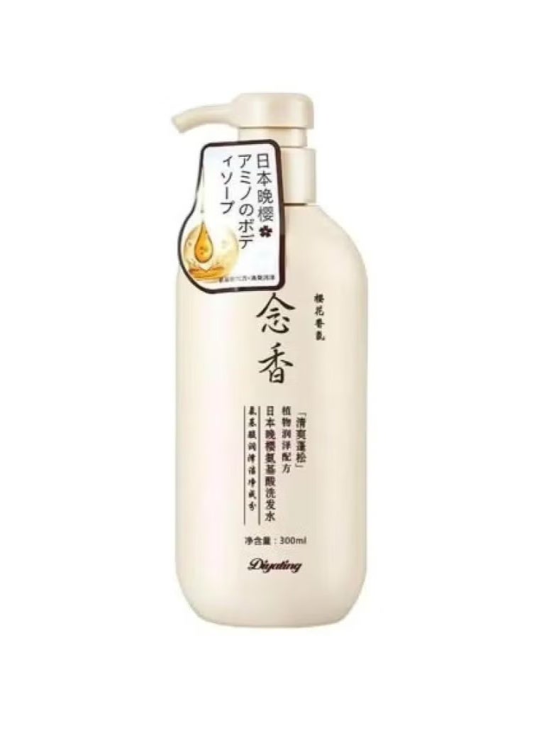 SAKURA Japanese Sakura Anti-Hair Loss Shampoo 300 ml - Image 1