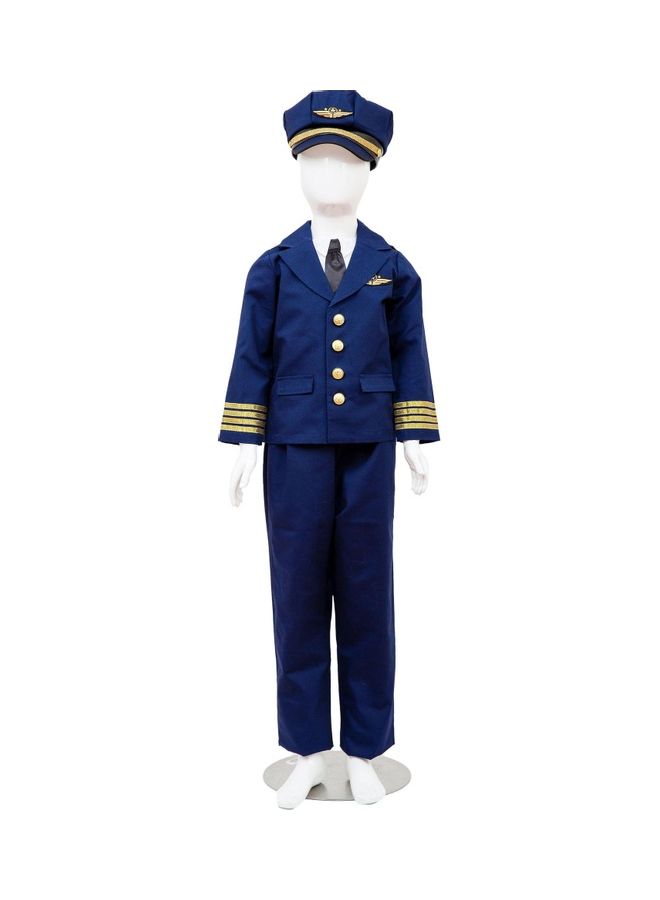 NIBEMINENT Child Pilot Costume Large 12-14 years