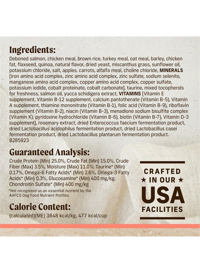 ميريك طعام جاف ممتاز للكلاب البالغة من Merrick Healthy Grains، طعام صحي وطبيعي مع سمك السلمون والأرز البني - كيس 4.0 رطل - Image 5