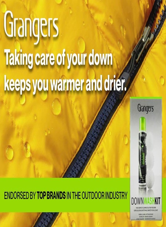 Grangers Down Wash Kit with Down Wash (10 oz Concentrate) and 3 Reusable Dry Balls To Restore Down Loft" - Image 2
