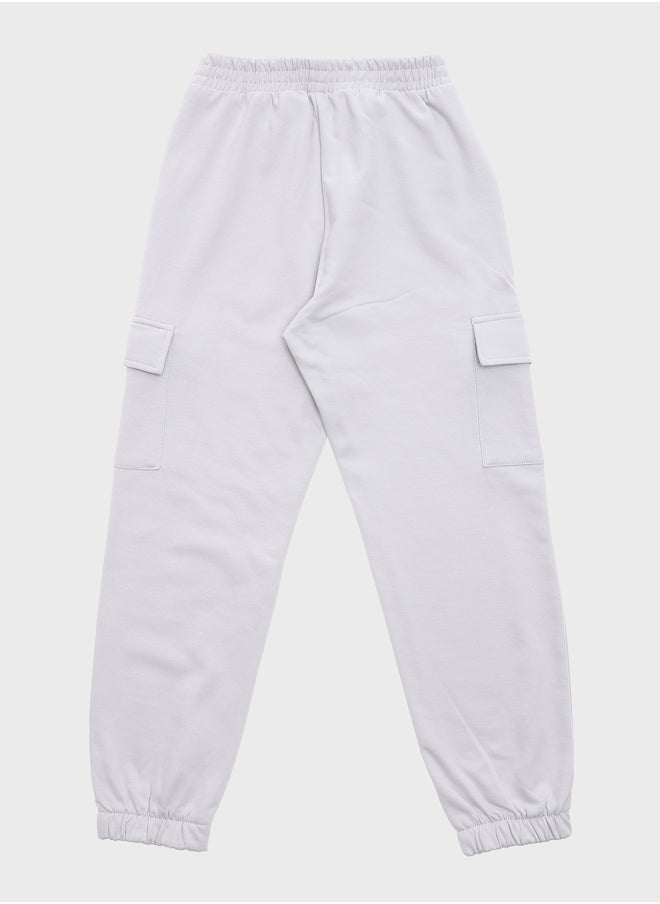 LC WAIKIKI Girl'S Elastic Waist Sweatpants  - Image 2