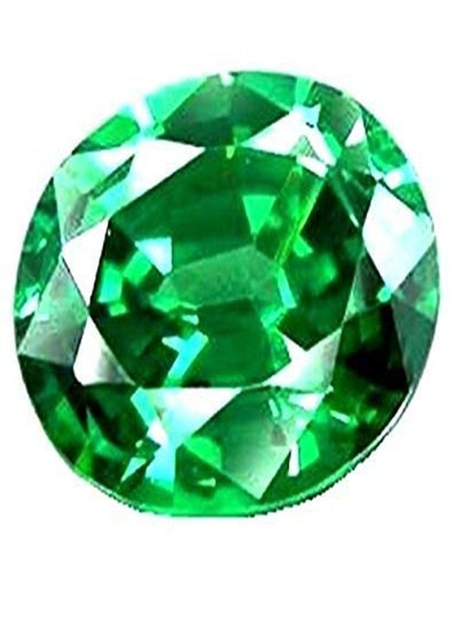 TheGalaxy 5.45 Carat Zambian Emerald (Panna) Natural & Unheated with Deluxe Quality Gemstone Certified by One of The Reputed Laboratory - Image 1