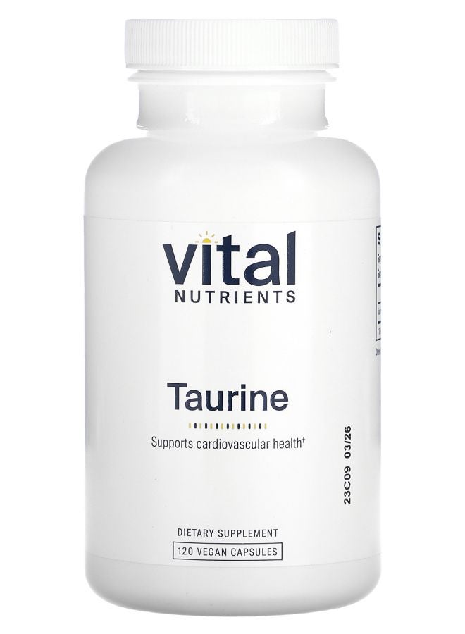Taurine 120 Vegan Capsules