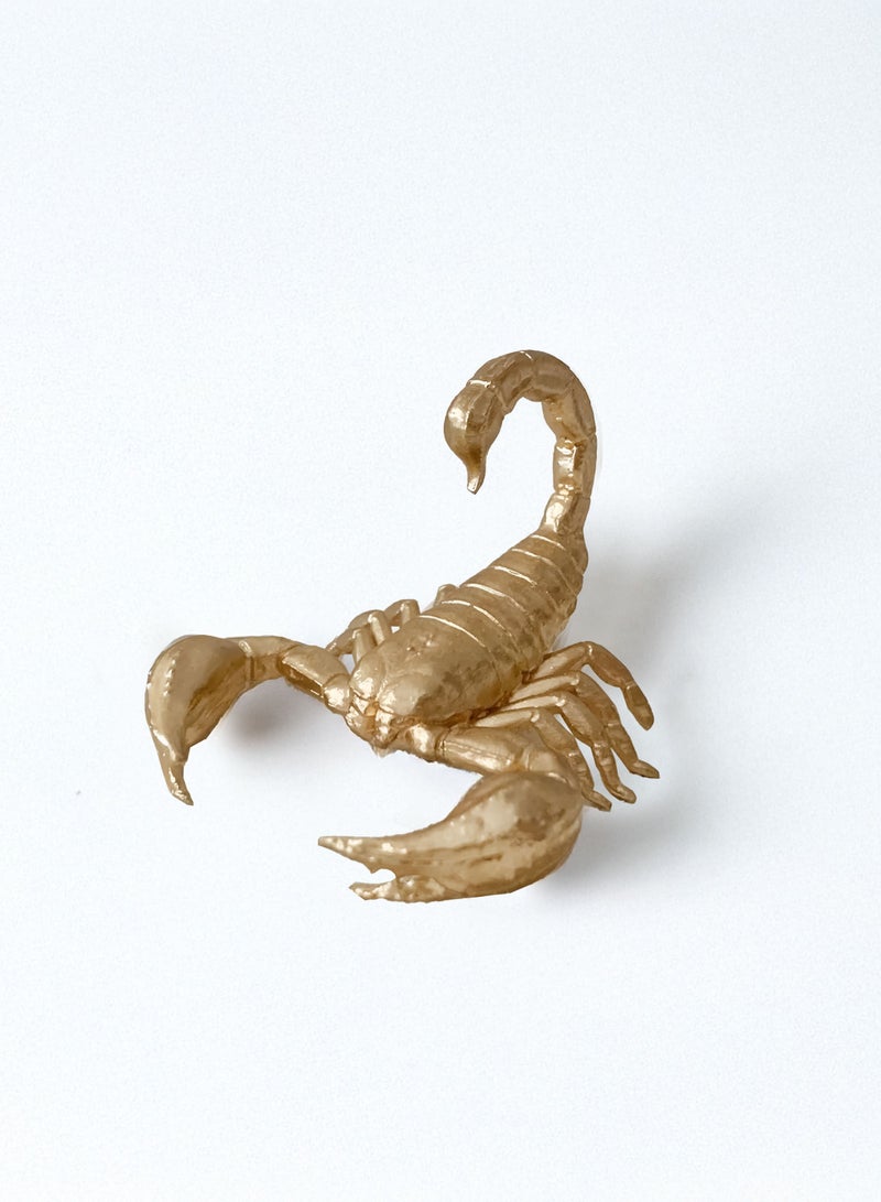 My Pumpkin Gold Scorpion Figurine Home Decor Solid Metal Scorpion Centerpiece Decoration - Image 3