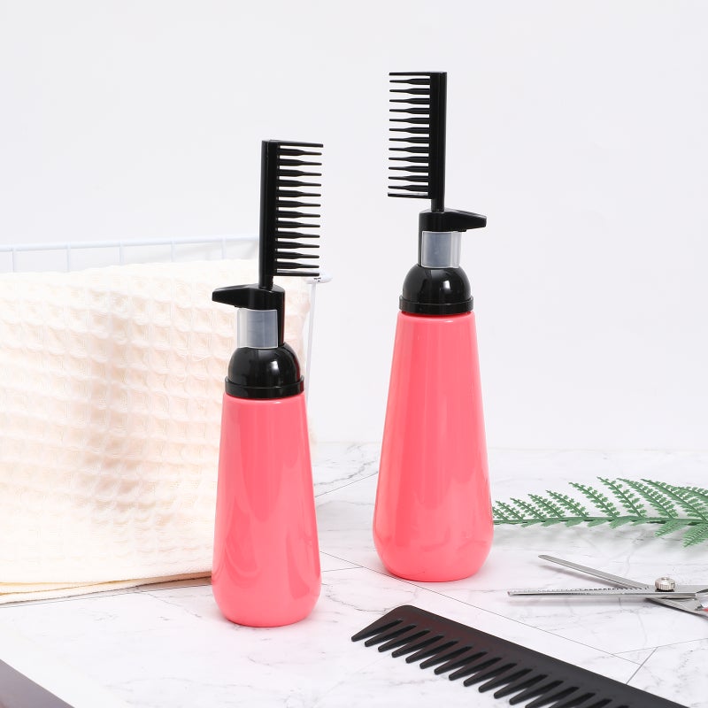Hair Dye Applicator Bottles with Combs for Even Coloring and Salon-Quality Results - Image 4