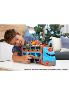 Speedway Hauler Storage Carrier With 3 1:64 Scale Cars & Convertible 6Foot Drag Race Track For Kids 4 To 8 Years Old Stores 20+ Cars & Connects To Other Playsets Hgh33 - pzsku/Z369AA9FA5E66B5A5391AZ/45/_/1722596204/abaf815d-9709-4c3d-9175-8225b6af35e5