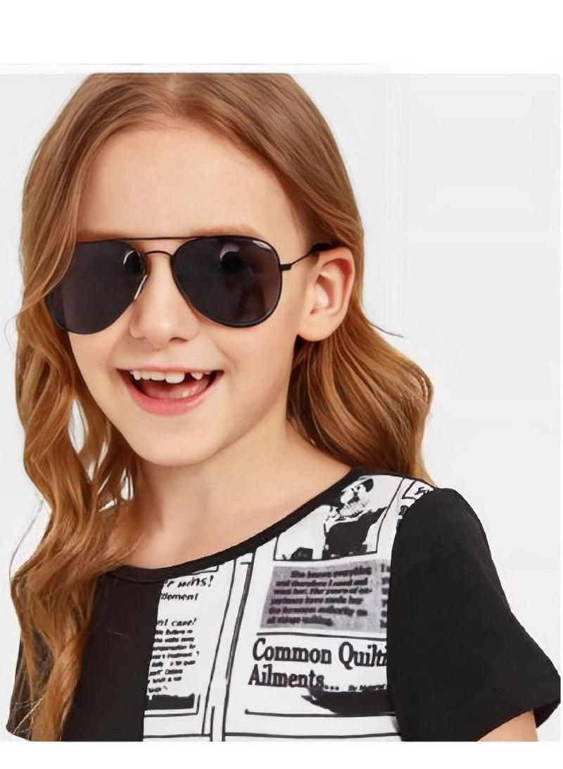 Generic Kids sunglasses, aviator polarized sunglasses, UV protection  - Image 1