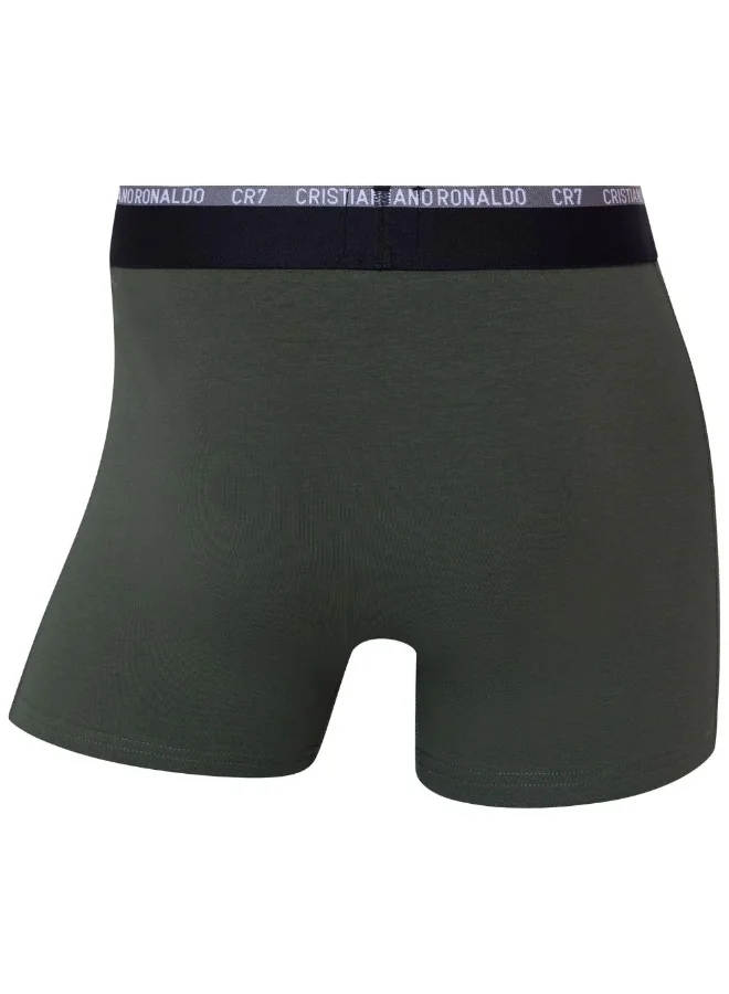 CR7  CR7 Men’s Basic Trunk Underwear 3-Pack Multicolor – Cotton Stretch Trunks, Breathable Comfortable Everyday Innerwear  | Best Price UAE
