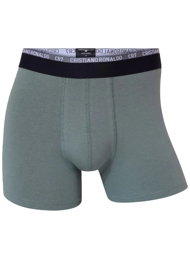 CR7  CR7 Men’s Basic Trunk Underwear 3-Pack Multicolor – Cotton Stretch Trunks, Breathable Comfortable Everyday Innerwear  | Best Price UAE