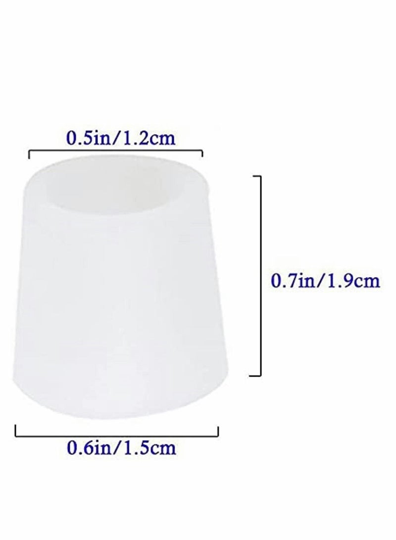 KASTWAVE Pinky Toe Sleeves Gel Corn Cushion Pads 10 Pairs 20 Pack Toe Protectors for Blister Corn Nail Issue Reduce Friction (Toe Sleeves) - Image 2