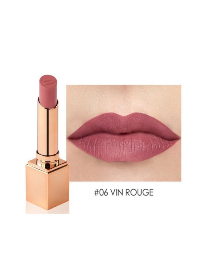 STAGENIUS Long Wear Matte Silky  Moisturizing  Lipstick #06 VIN ROUGE - Image 1