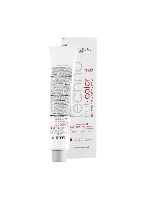 Alter Ego Italy Technofruit Hair Color 7.26 Blonde Iris Red 100 Ml  - Image 1