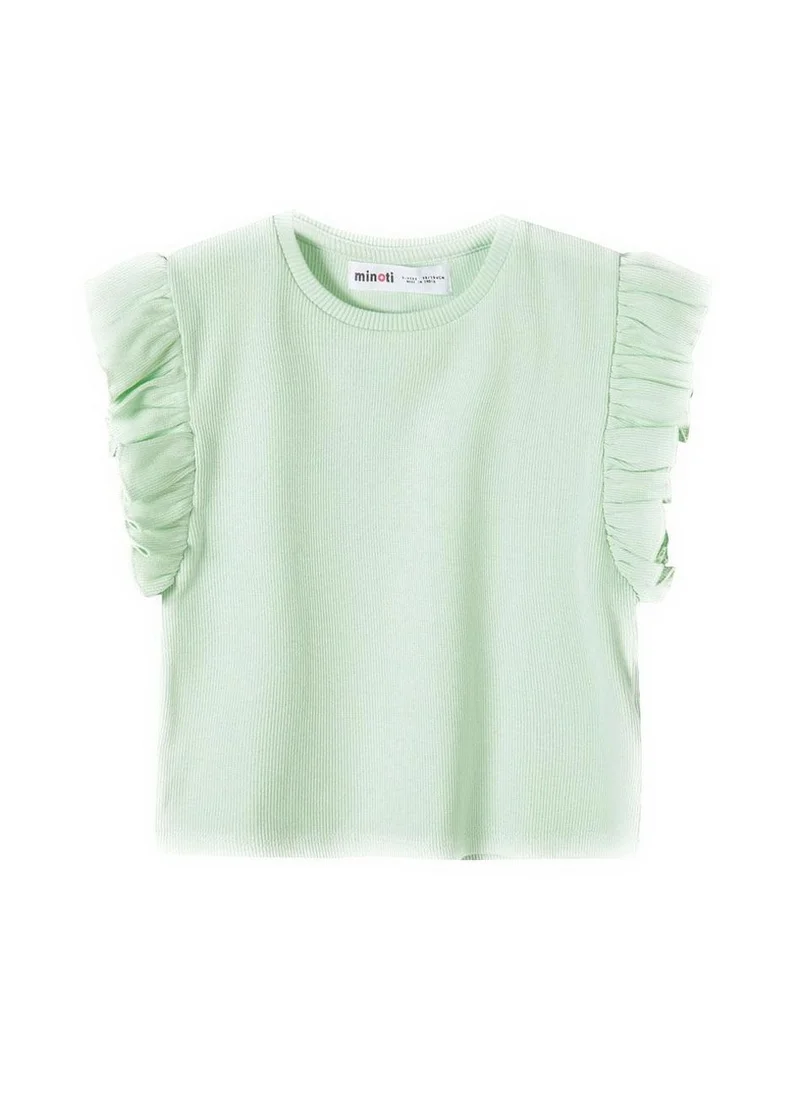 مينوتي Teen Girls Rib T Shirt