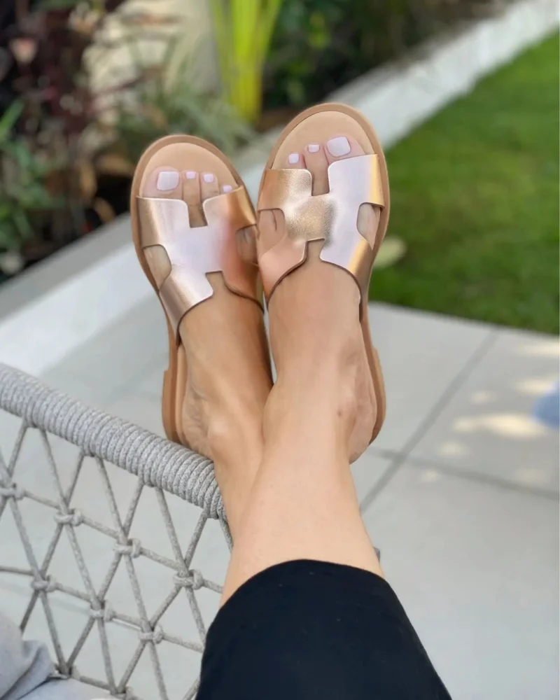 SHOEQ Rose Gold Hania Luxe for Women | Best Price UAE