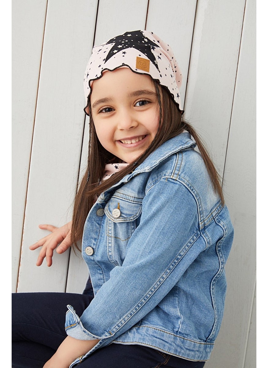 Babygiz Powder Black Children's Baby Hat Beanie Soft Cotton Combed Cotton  - Image 3