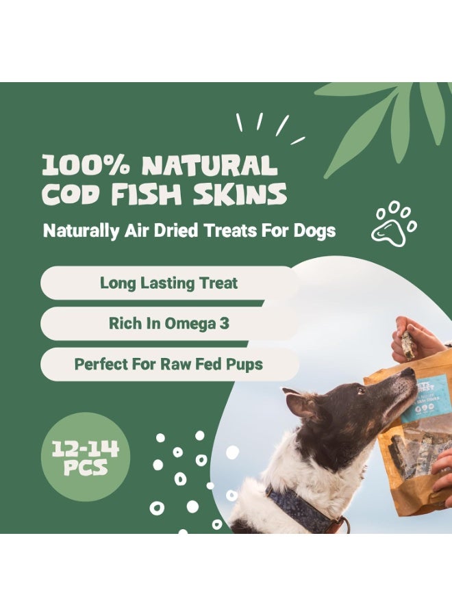 Pets Purest 100% Natural Fish Skin Sticks 200g - Image 2