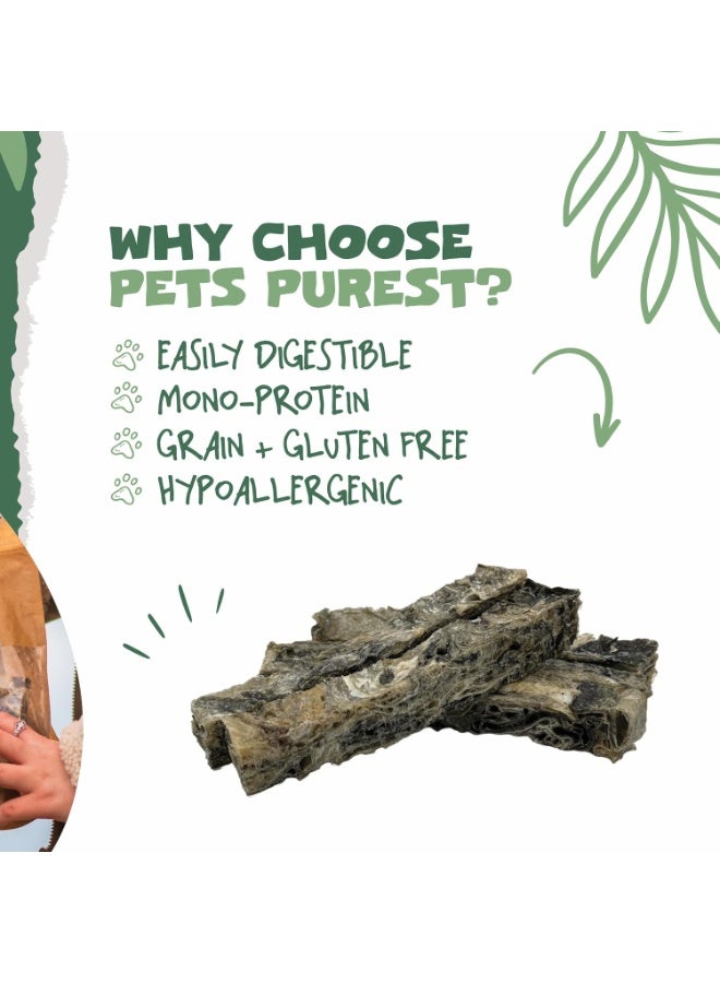 Pets Purest 100% Natural Fish Skin Sticks 200g - Image 3