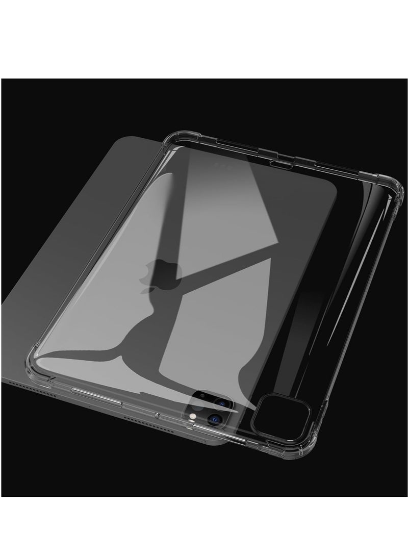 "Clear TPU Case for iPad Pro 13" (2024) – Slim, Shockproof & Scratch-Resistant Protection"