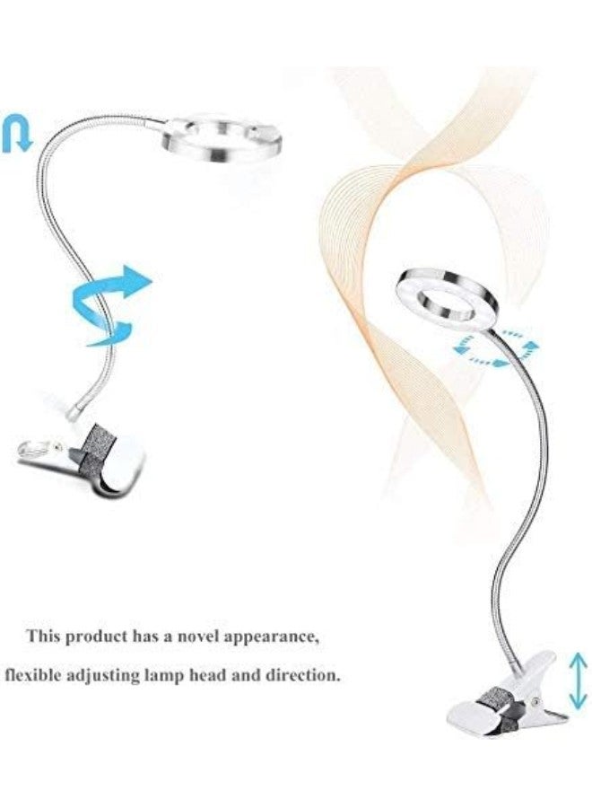 klarako USB Beauty Lamp - Permanent Portable Tattoo USB LED, Eye Protection Lamp - Tattoo Eyebrow Tattoo Light Beauty Eyelash Lamp, for Aesthetic Tattoo Salon SPA - Image 4