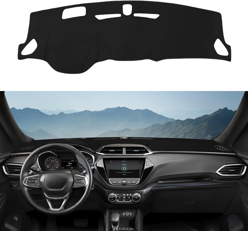 Rilsen Dashboard Cover Mat for Chevrolet Trailblazer 2021-2023 - Nonslip Sunshade Protector - Image 1