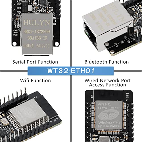 EC Buying WT32-ETH01 ESP32 Development Board, Embedded Serial Port to Ethernet & Wi-Fi/Bluetooth Dual-Mode Support - Image 5