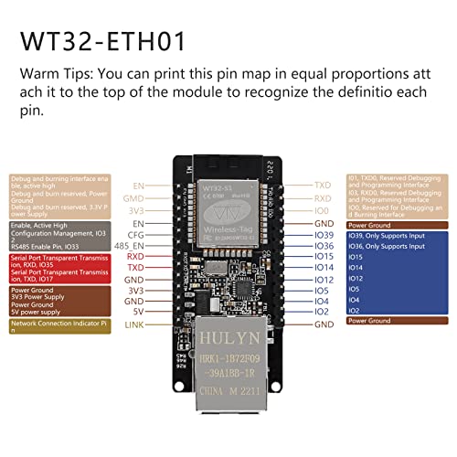EC Buying WT32-ETH01 ESP32 Development Board, Embedded Serial Port to Ethernet & Wi-Fi/Bluetooth Dual-Mode Support - Image 4