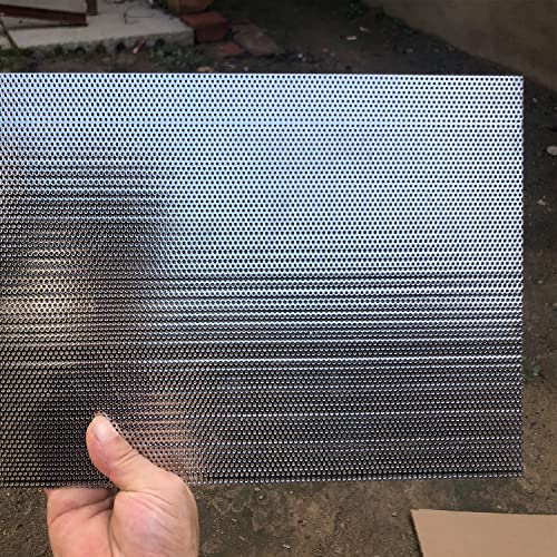 FengYoo Perforated Metal Sheets-Expanded & Perforated Sheets-Stainless Steel Sheet-20GA 0.06" Hole (About 1.5mm) 19.6" X9.8"-Metal Mesh for Ventilation and Fume Filtration - Image 5