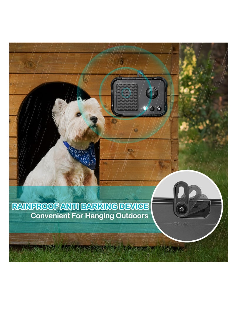 SYOSI Anti Barking Device for Dogs, Safe Dog Barking Deterrent Devices, Automatic 50 Ft Barks No More Dog Training Device Ultrasonic Bark Stopper with 3 Modes, Indoor Outdoor Stop Dog Barking Device - Image 5