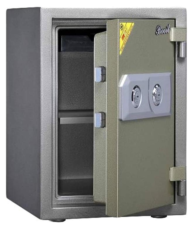 MAF furniture Galaxy Design Security Safe Locker Stainless Steel - Olive Green 2 Keys With 1 Tray