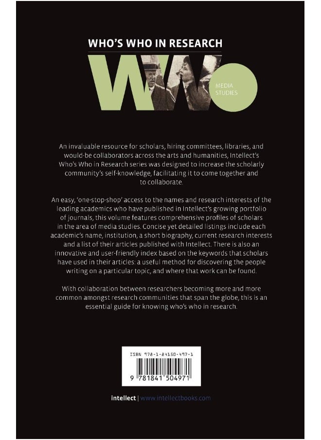 Who's Who in Research: Media Studies  - Image 1