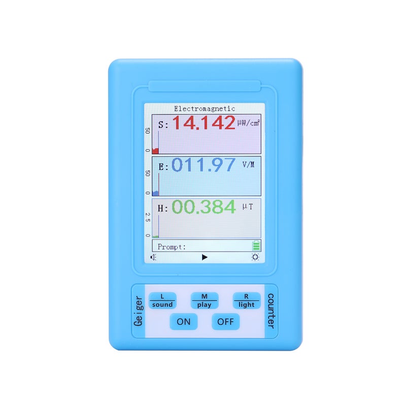 BR-9A Handheld Portable Electromagnetic Radiation Detector High Accuracy Professional Semi-functional Type Electromagnetic Radiation Tester - Image 1