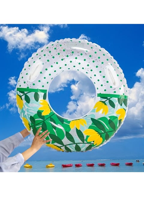 دائرة سباحة خضراء 58 سم