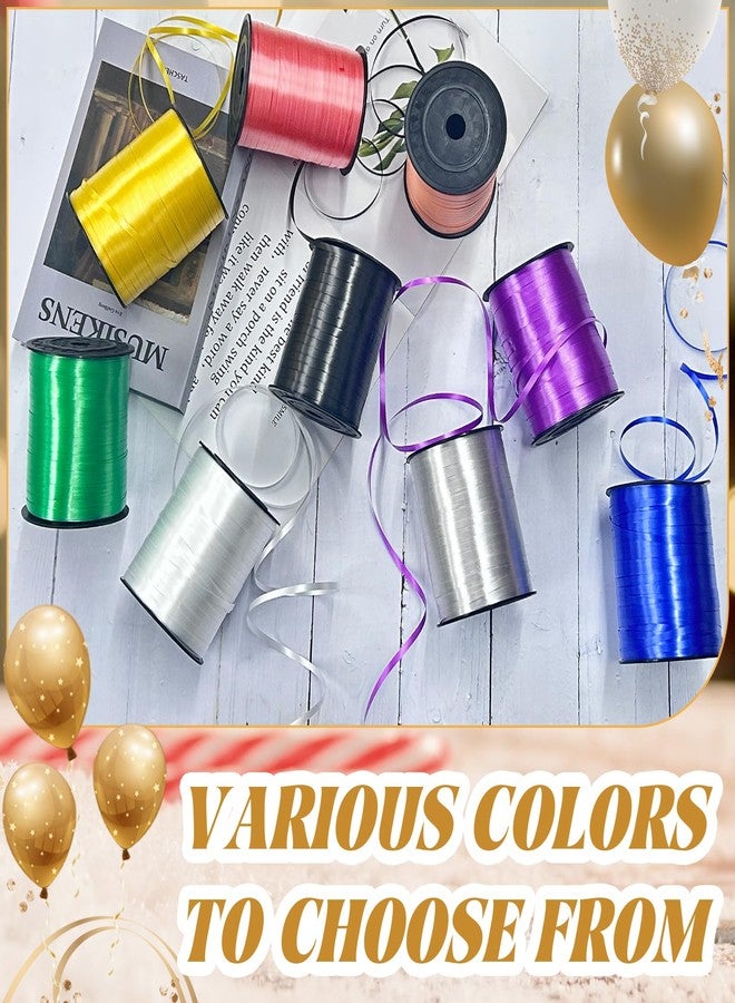 LifCratms 500 Yards Yellow Curling Ribbon，1/5 inch Wide Balloon Ribbon String for Gift Wrapping, Birthday Wedding Party, Festival Decoration, Art Crafts, Baby Shower, Florist Flowers, Christmas - Image 3