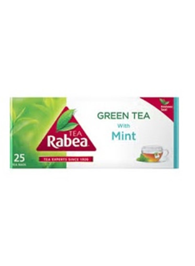 ربيع شاي أخضر بالنعناع 25 كيس - Image 1