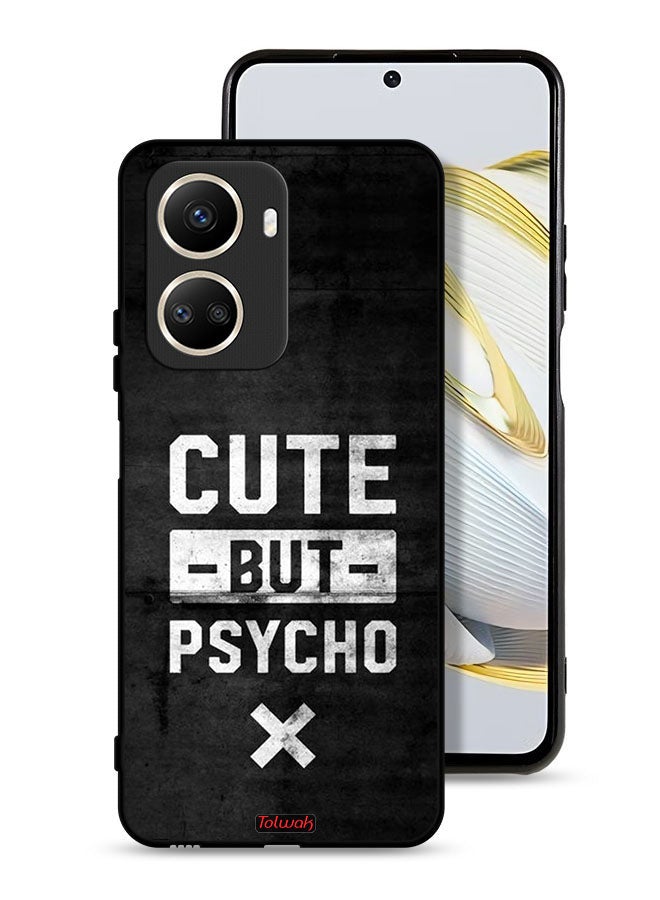 Tolwak Huawei nova 10 SE Protective Case Cover Cute But Psycho - Image 1
