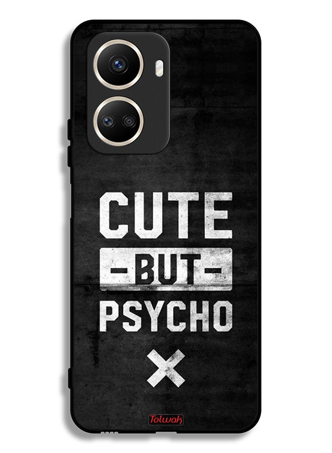 Tolwak Huawei nova 10 SE Protective Case Cover Cute But Psycho - Image 2