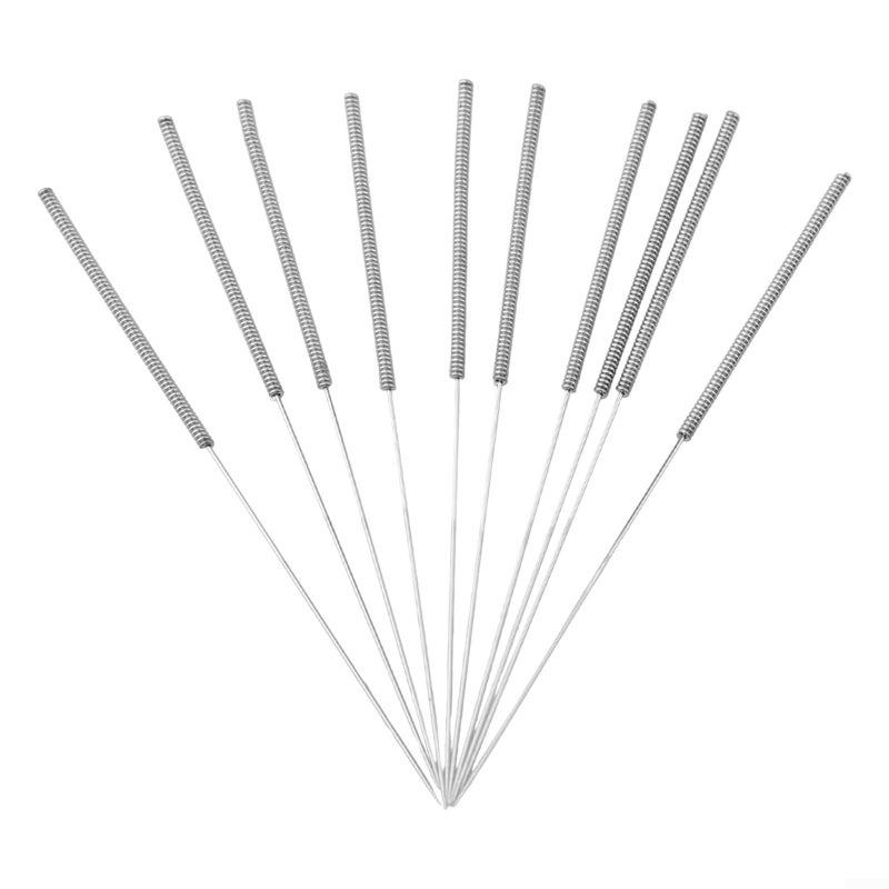 Stainless Steel Nozzle Cleaning Needles Kit 0.4mm 10pcs Flexible Tools for 3D Printer Maintenance - Image 2