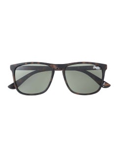 Superdry SHOCKWAVE Full-Rim Rectangular UV Protection Sunglasses - Brown  - Image 2