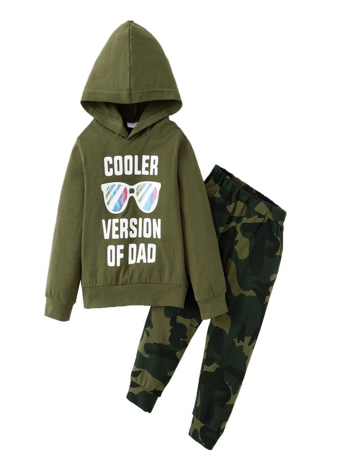 DISAUR 3t Boys Sweatsuit Toddler Boy Clothes 3t Sweatshirt Green Sweater and Pants Boy Clothes Suits Sports 2-3t - Image 1