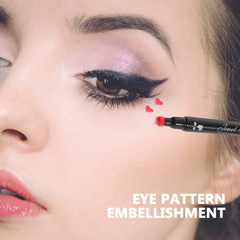 💄 قلم تحديد عيون مزدوج الطرف مقاوم للماء وثبات طويل لمكياج - Image 4
