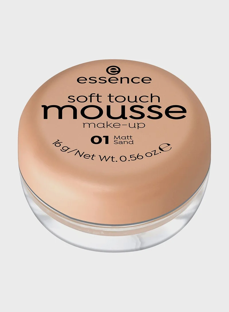 Essence Essence Soft Touch Mousse Make-Up 01 Matt Sand