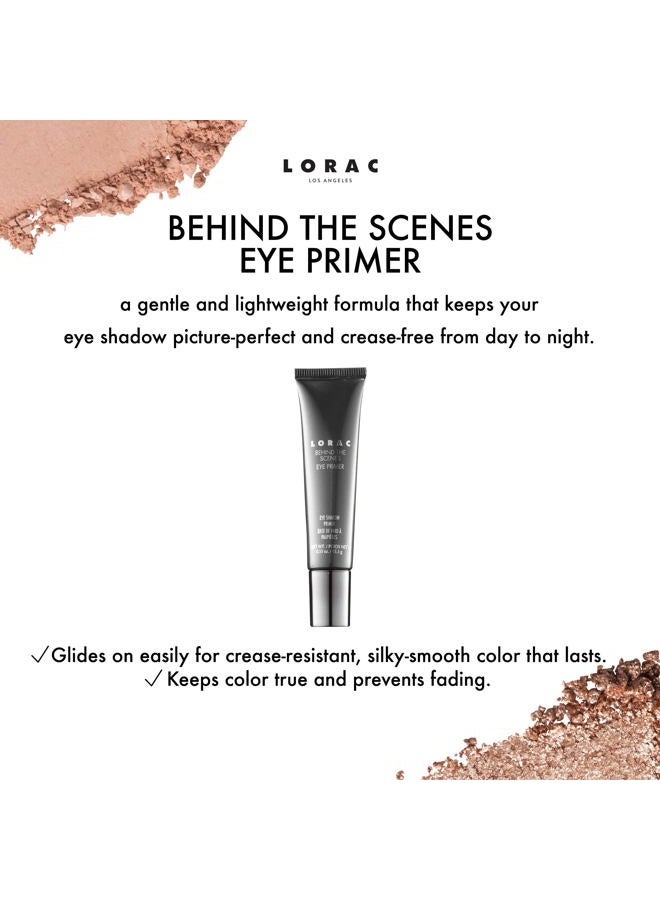 Lorac Behind The Scenes Eye Shadow Primer, 0.53 Ounce (Pack of 1) - Image 2