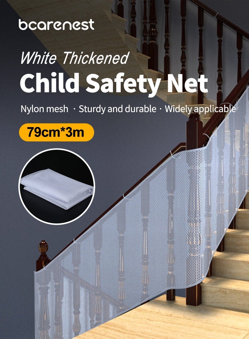 Bcarenest Durable Safety Net for Children, Ideal Banister Guards for Home Safety - Image 1